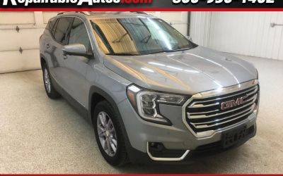 Photo of a 2023 GMC Terrain SLT AWD Repairable Roof Damage for sale