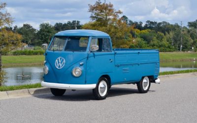 Photo of a 1961 Volkswagen Type 2 Single Cab Pickup Dove Blue, Long-Term Ownership, Low Miles for sale
