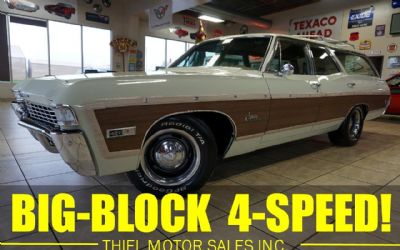 1968 Chevrolet Caprice 4DR Wagon - Woody - Big Block - 4-Speed!!!