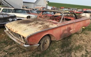 Photo of a 1960 Ford Galaxie Sunliner Convertible for sale