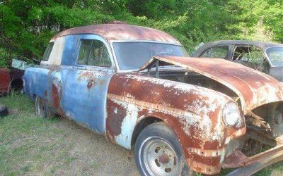 Photo of a 1952 Packard Flower Car Hearse for sale