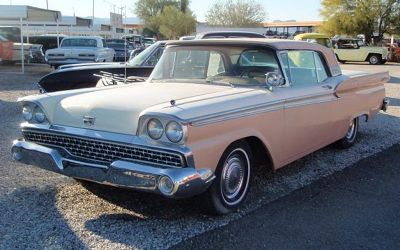 1959 Ford Galaxie Fairlane Skyliner Retractable Convertible