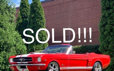 Photo of a 1965 Ford Mustang GT350 for sale