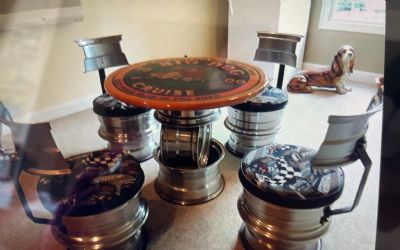 Photo of a 1988 Table And Stools Sorry Just Sold Table And Stools for sale