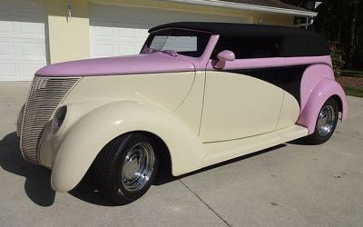 Photo of a 1937 Ford Cabriolet Slantback 2 DR. Roadster for sale