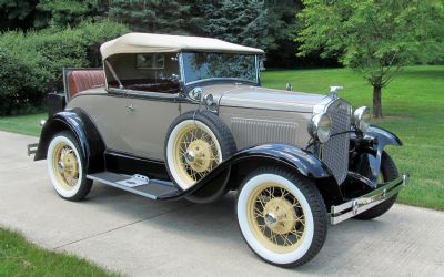 1931 Ford Model A Deluxe Roadster