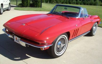 Photo of a 1965 Chevrolet Corvette Stingray Convertible Ncrs Certified for sale