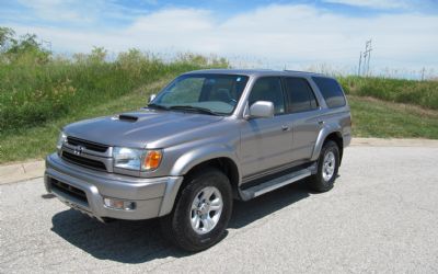 Photo of a 2002 Toyota 4runner 4X4 Sport 1 Owner SR-5 4X4 1 Owner Low Miles Sport Package for sale