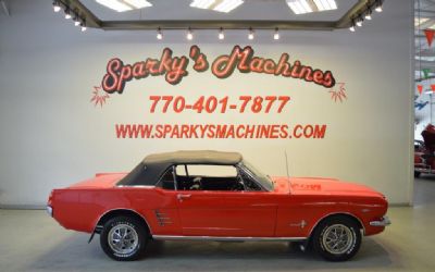 Photo of a 1966 Ford Mustang 2 Door Convertible for sale