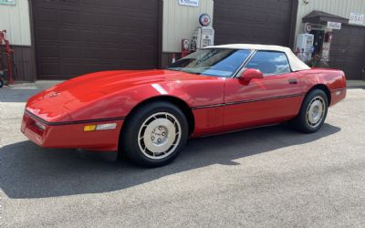 1986 Chevrolet Corvette Convertible