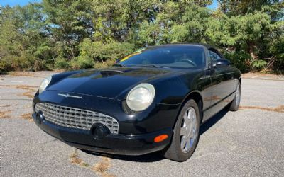 2002 Ford Thunderbird Deluxe 2DR Convertible