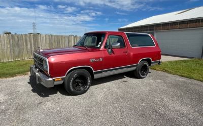 Photo of a 1989 Dodge Ramcharger 1989 Dodge RAM Charger 4DR Wagon AD100 for sale