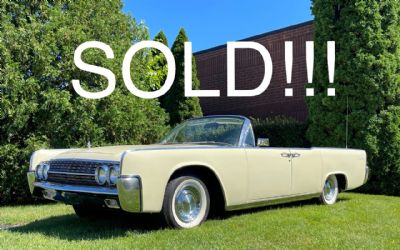 Photo of a 1962 Lincoln Continental Great Looking Suicide Door Convertible for sale