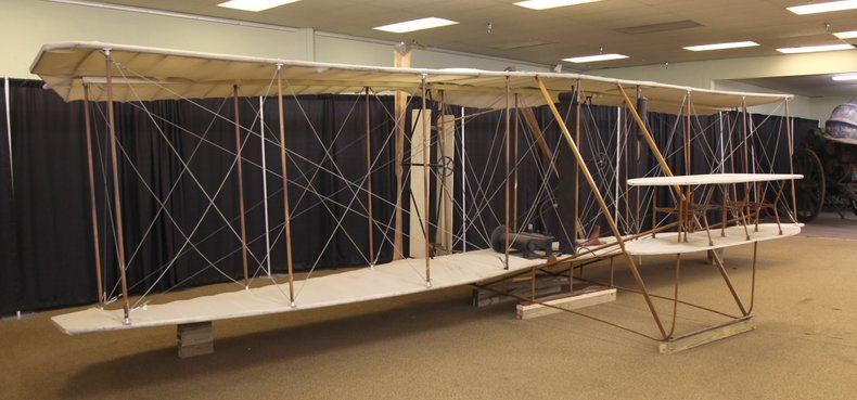 1903 Flyer Airplane Replica Image