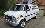 1989 GMC Police 3500 1 Ton Van