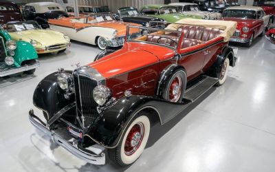 Photo of a 1934 Packard Eight Convertible Sedan for sale