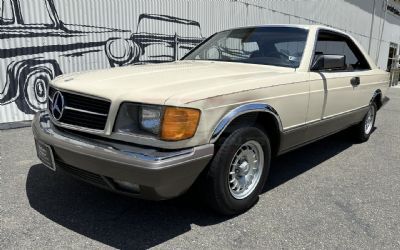 1984 Mercedes Benz 500SEC 