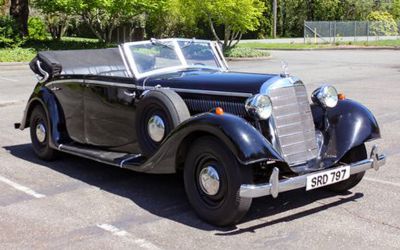 Photo of a 1937 Mercedes-Benz 370 Manheim Movie Car “raiders OF The Lost Arc” for sale