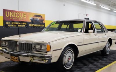 Photo of a 1984 Pontiac Parisienne 4 Door Sedan for sale