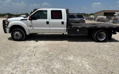 Photo of a 2016 Ford F550 XL Flatbed Truck for sale
