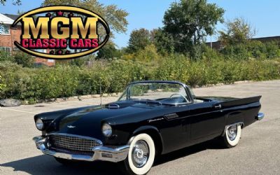 Photo of a 1957 Ford Thunderbird Factory Black Roadster for sale
