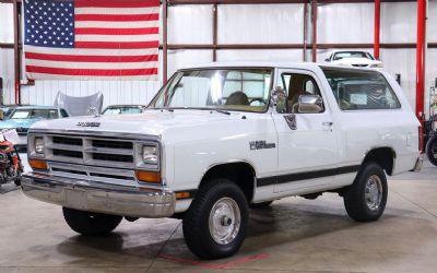 Photo of a 1988 Dodge Ramcharger for sale