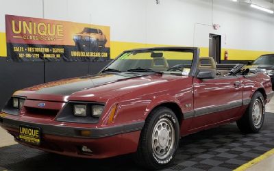 Photo of a 1986 Ford Mustang GT Convertible for sale