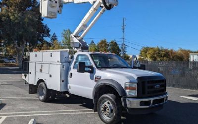 Photo of a 2008 Ford F550 XL Bucket Truck for sale