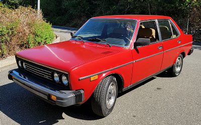 1980 Fiat Brava 4 Dr. Sedan