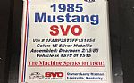 1985 Mustang SVO Thumbnail 74