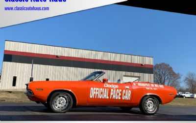 1971 Dodge Challenger Rare True Indy Pace Car Challenger