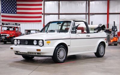 Photo of a 1989 Volkswagen Golf Cabriolet for sale