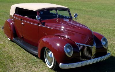 Photo of a 1939 Ford Convertible for sale