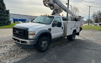 Photo of a 2009 Ford F550 Bucket Truck for sale