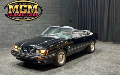 1984 Ford Mustang GT 5 Speed Convertible