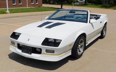 1990 Chevrolet Camaro 2DR Convertible IROC Z 