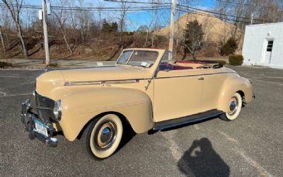 Photo of a 1940 Dodge Luxury Liner Convertible for sale