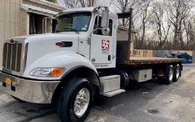 Photo of a 2018 Peterbilt 348 Flatbed Truck for sale