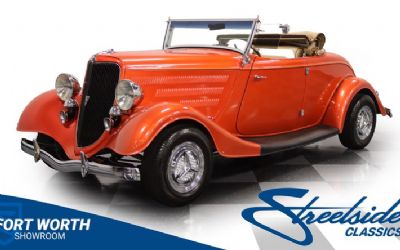 1934 Ford Cabriolet Rumble Seat 