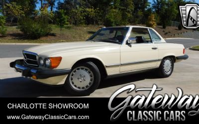 1987 Mercedes-Benz 560SL Roadster