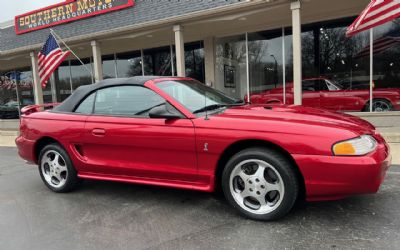 Photo of a 1996 Ford Mustang Cobra Convertible for sale