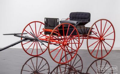 Photo of a Francis Ivers & Sons Horse Buggy Late 1800S Francis Ivers & Sons Horse Buggy for sale