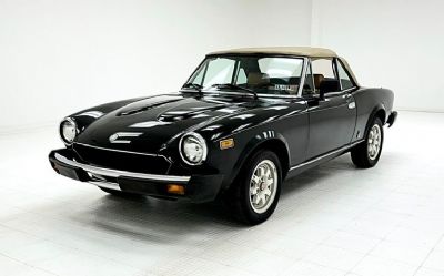 1982 Fiat Spyder 2000 Convertible 