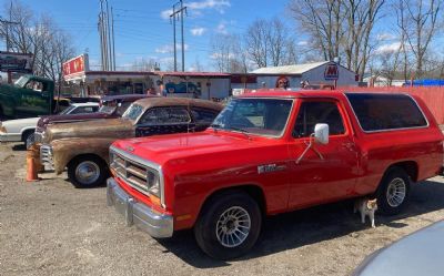 Photo of a 1987 Dodge Ramcharger 150 2DR SUV for sale