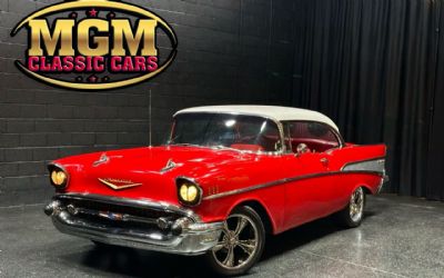Photo of a 1957 Chevrolet Bel Air V8 Slick Paint Nice Top TO Bottom TRI Five for sale
