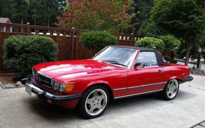 Photo of a 1988 Mercedes-Benz 560 SL Coupe Convertible for sale