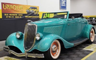 Photo of a 1934 Ford Cabriolet Street Rod for sale