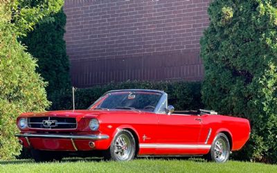 Photo of a 1965 Ford Mustang Bright Red C CODEV8 for sale