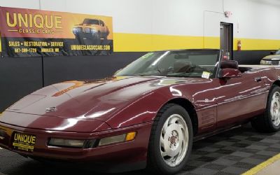 Photo of a 1993 Chevrolet Corvette Convertible 40TH Anni 1993 Chevrolet Corvette Convertible 40TH Anniversary Edition for sale