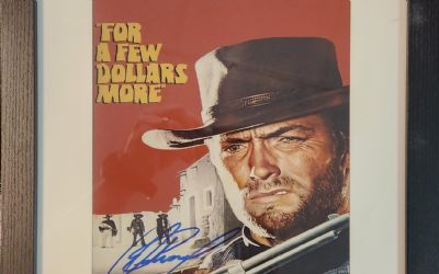 Photo of a For A FEW Dollars More Clint Eastwood Autographed PRI for sale